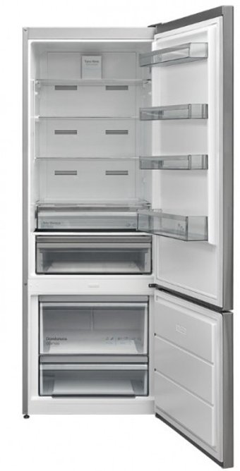 Vestel NFK520 X Çift Kapılı Nofrost A++ Enerji Sınıfı 453 lt Rustik Inox Alttan Donduruculu Solo Kombi Tipi Buzdolabı