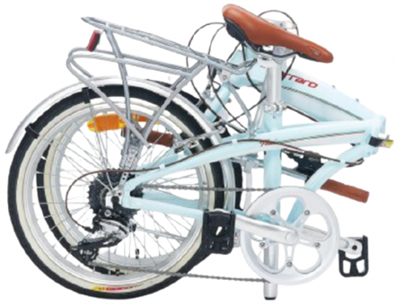 Carraro Flexi Classico 20 Jant 8 Vites Katlanır Turkuaz