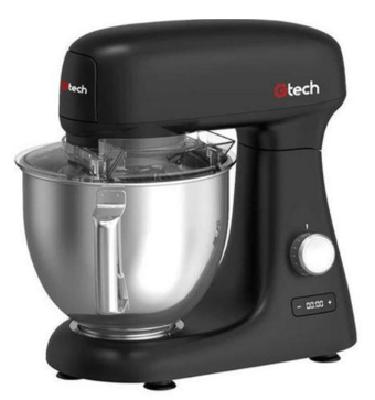 Gtech Professional EF708-S 1000 W Hamur Yoğurmalı Çırpıcılı Siyah Standlı Mikser