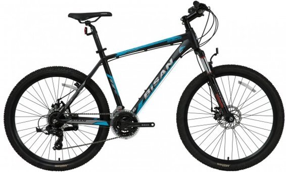 Bisan MTX 7050 MD 27.5 Jant 21 Vites Siyah Dağ Bisikleti