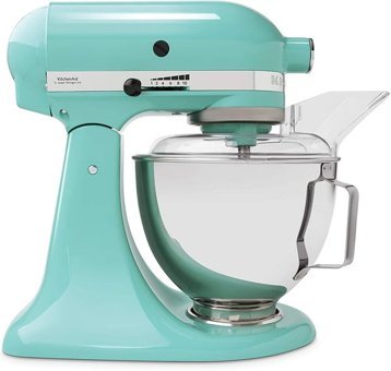 KitchenAid 5KSM45E 275 W Hamur Yoğurmalı Çırpıcılı Turkuaz Standlı Mikser