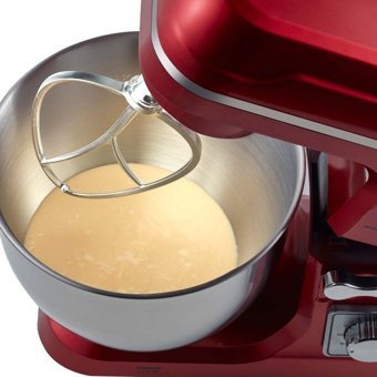 Arzum Crust Mix Neo AR1143-S 1400 W Hamur Yoğurmalı Çırpıcılı Turbo Fonksiyonlu Kırmızı Standlı Mikser