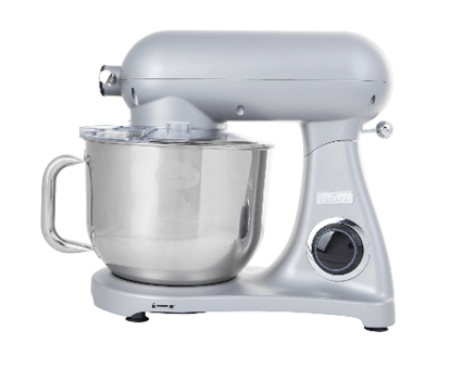 Karaca Powercast Chef (153.03.06.1539) 1800 W Hamur Yoğurmalı Çırpıcılı Gümüş Standlı Mikser