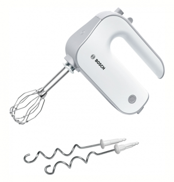 Bosch MFQ4030 500 W Hamur Yoğurmalı Çırpıcılı Turbo Fonksiyonlu Beyaz Tekli Mikser