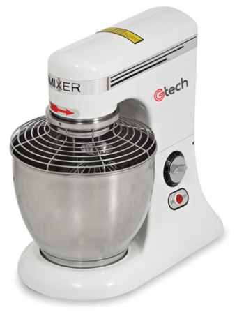 Gtech Set Üstü Hamur Yoğurmalı Çırpıcılı Beyaz Standlı Mikser
