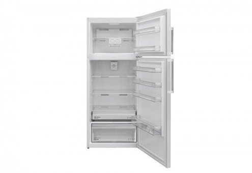 Regal NF 60021 Çift Kapılı Nofrost E Enerji Sınıfı 524 lt Üstten Donduruculu Solo Kombi Tipi Buzdolabı