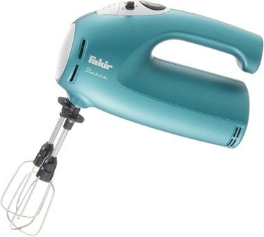 Fakir Sierra 425 W Hamur Yoğurmalı Çırpıcılı Turbo Fonksiyonlu Turkuaz Tekli Mikser