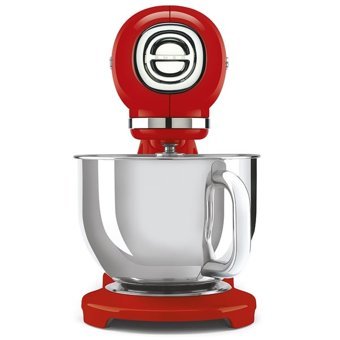 Smeg SMF03 800 W Hamur Yoğurmalı Çırpıcılı Kırmızı Standlı Mikser