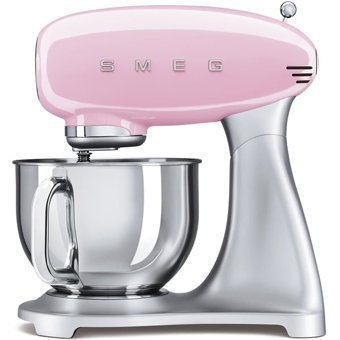 Smeg SMF01 800 W Çırpıcılı Pembe Standlı Mikser