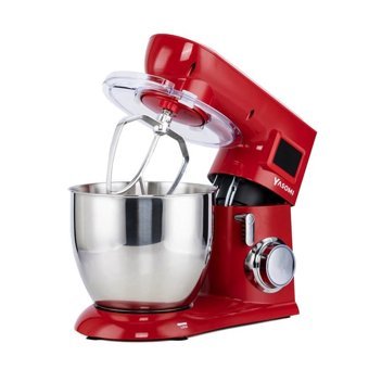Yasomi SM1571NL 1800 W Hamur Yoğurmalı Çırpıcılı Kırmızı Standlı Mikser