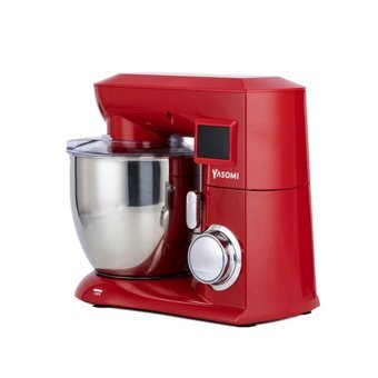Yasomi SM1571NL 1800 W Hamur Yoğurmalı Çırpıcılı Kırmızı Standlı Mikser
