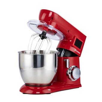 Yasomi SM1571NL 1800 W Hamur Yoğurmalı Çırpıcılı Kırmızı Standlı Mikser