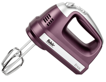 Fakir Erica 600 W Çırpıcılı Turbo Fonksiyonlu Mor Tekli Mikser