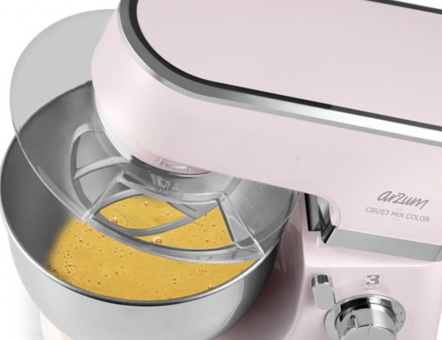 Arzum Crust Mix AR1066 1000 W Çırpıcılı Pembe Standlı Mikser