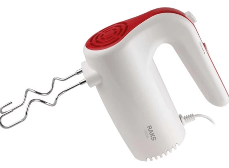 Raks Trend Mix 400 W Hamur Yoğurmalı Çırpıcılı Kırmızı Tekli Mikser