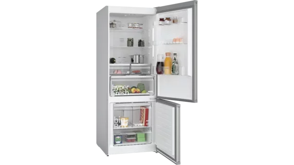 Siemens KG55NCIE0N Çift Kapılı Nofrost E Enerji Sınıfı 483 lt Modern Inox Alttan Donduruculu Solo Kombi Tipi Buzdolabı
