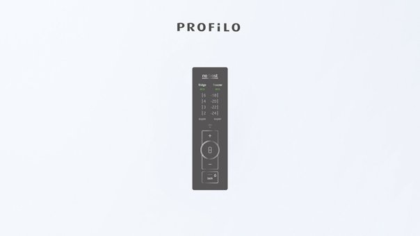 Profilo BD3076WFAN Çift Kapılı Nofrost F Enerji Sınıfı 526 lt Alttan Donduruculu Solo Kombi Tipi Buzdolabı