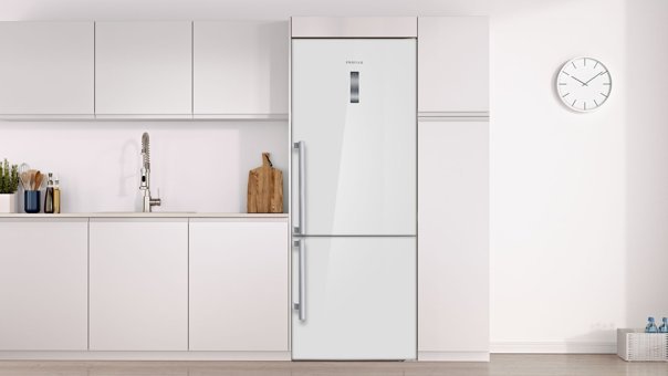 Profilo BD3076WFAN Çift Kapılı Nofrost F Enerji Sınıfı 526 lt Alttan Donduruculu Solo Kombi Tipi Buzdolabı