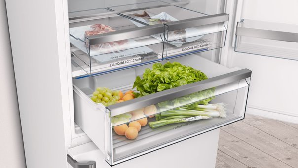 Profilo BD3076WFAN Çift Kapılı Nofrost F Enerji Sınıfı 526 lt Alttan Donduruculu Solo Kombi Tipi Buzdolabı