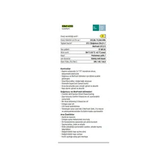 Liebherr BioFresh Tek Kapılı Statik A Enerji Sınıfı 366 lt Gri Alttan Donduruculu Solo Kombi Tipi Buzdolabı