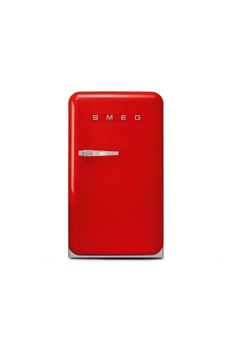 Smeg FAB10RRD5 Tek Kapılı Statik D Enerji Sınıfı 114 lt Vintage Kırmızı Üstten Donduruculu Solo Büro Tipi/Tezgah Altı Buzdolabı