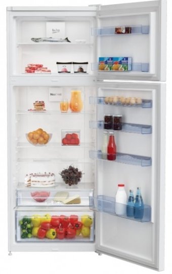Beko 970463 MB Çift Kapılı Statik F Enerji Sınıfı 406 lt Üstten Donduruculu Solo Kombi Tipi Buzdolabı