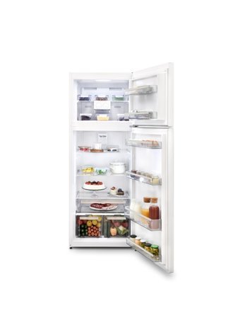 Vestel NF48001 Çift Kapılı Nofrost F Enerji Sınıfı 435 lt Modern Üstten Donduruculu Solo Kombi Tipi Buzdolabı