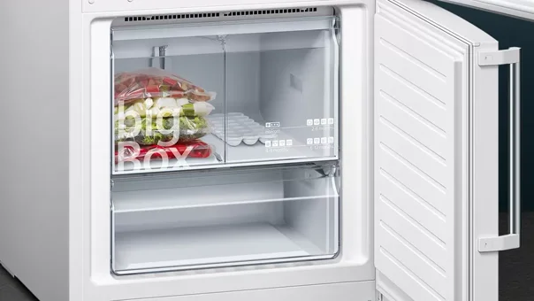 Siemens KG56NAWF0N Çift Kapılı Nofrost F Enerji Sınıfı 508 lt Modern Alttan Donduruculu Solo Kombi Tipi Buzdolabı