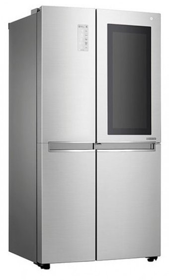 LG GC-Q247CSBV.ANSPLTK Çift Kapılı Statik F Enerji Sınıfı 642 lt Gri Alttan Donduruculu Solo Gardrop Buzdolabı