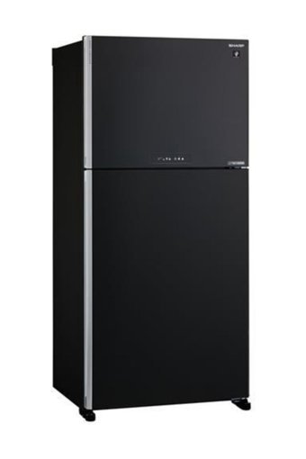 Sharp SJ-XG740M Çift Kapılı Nofrost A+ Enerji Sınıfı 583 lt Modern Siyah Üstten Donduruculu Solo Kombi Tipi Buzdolabı