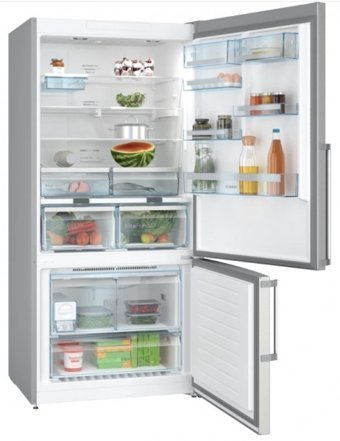 Bosch Kgn86aıd2n Çift Kapılı Nofrost D Enerji Sınıfı 631 lt Inox Alttan Donduruculu Solo Kombi Tipi Buzdolabı
