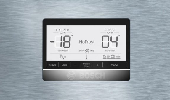 Bosch Kgn86aıd2n Çift Kapılı Nofrost D Enerji Sınıfı 631 lt Inox Alttan Donduruculu Solo Kombi Tipi Buzdolabı