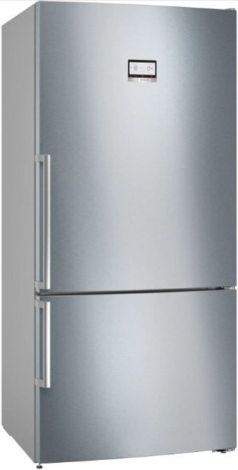Bosch Kgn86aıd2n Çift Kapılı Nofrost D Enerji Sınıfı 631 lt Inox Alttan Donduruculu Solo Kombi Tipi Buzdolabı