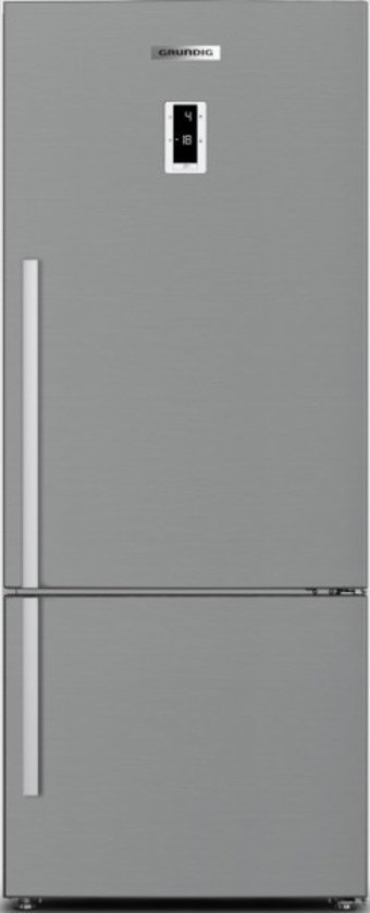 Grundig GKNM 17821 X Çift Kapılı Statik F Enerji Sınıfı 532 lt Inox Alttan Donduruculu Solo Kombi Tipi Buzdolabı