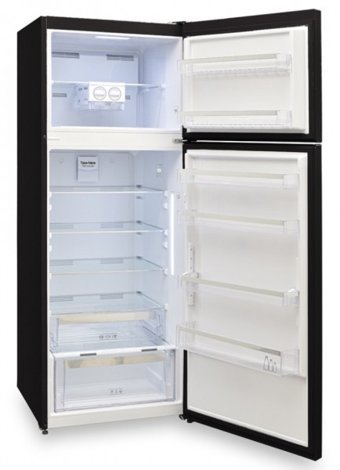 Vestel NF52001 S Çift Kapılı Nofrost F Enerji Sınıfı 451 lt Modern Siyah Üstten Donduruculu Solo Kombi Tipi Buzdolabı