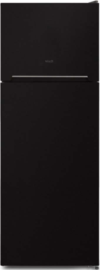 Vestel NF52001 S Çift Kapılı Nofrost F Enerji Sınıfı 451 lt Modern Siyah Üstten Donduruculu Solo Kombi Tipi Buzdolabı