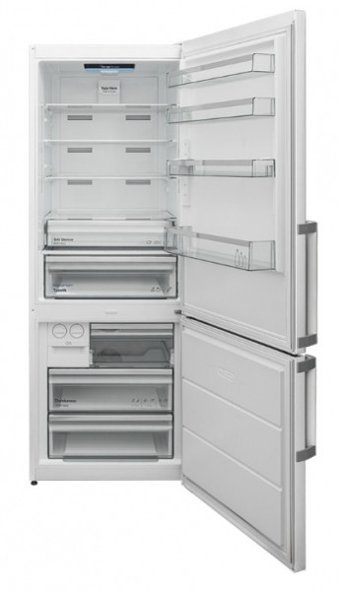 Vestel NFK540 E Çift Kapılı Nofrost A++ Enerji Sınıfı 461 lt Modern Inox Alttan Donduruculu Solo Kombi Tipi Buzdolabı