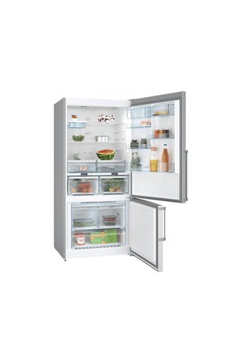 Bosch Kgn86cıe0n Çift Kapılı Nofrost F Enerji Sınıfı 631 lt Inox Alttan Donduruculu Solo Kombi Tipi Buzdolabı