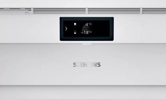 Siemens CI36TP02L 3 Kapılı Nofrost A++ Enerji Sınıfı 560 lt Modern Gri Alttan Donduruculu Ankastre Gardrop Buzdolabı