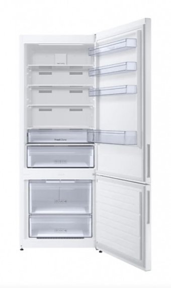 Samsung RB44TS134WW/TR Çift Kapılı Nofrost A++ Enerji Sınıfı 460 lt Rustik Alttan Donduruculu Solo Kombi Tipi Buzdolabı