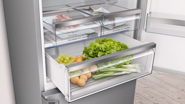Profilo BD3076IFAN Çift Kapılı Nofrost F Enerji Sınıfı 526 lt Inox Alttan Donduruculu Solo Kombi Tipi Buzdolabı