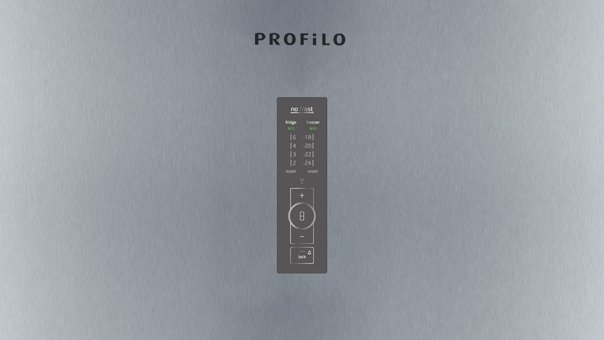 Profilo BD3076IFAN Çift Kapılı Nofrost F Enerji Sınıfı 526 lt Inox Alttan Donduruculu Solo Kombi Tipi Buzdolabı