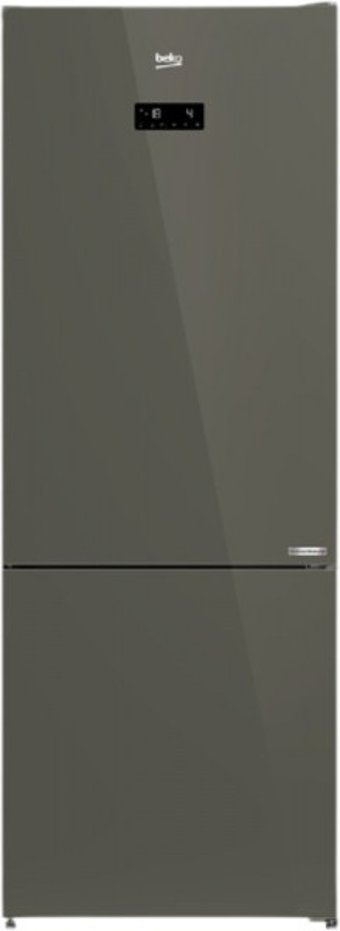 Beko 670561 EGC Çift Kapılı Statik D Enerji Sınıfı 514 lt Siyah Alttan Donduruculu Solo Kombi Tipi Buzdolabı