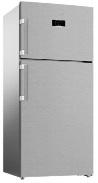 Grundig GRND 6501 I Çift Kapılı Statik E Enerji Sınıfı 630 lt Inox Üstten Donduruculu Solo Kombi Tipi Buzdolabı