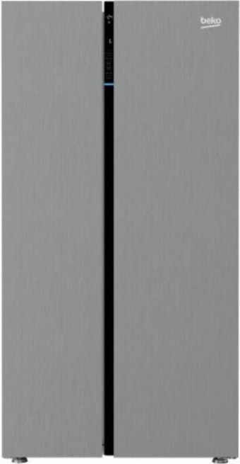Beko 191640 EI Çift Kapılı Statik A++ Enerji Sınıfı 558 lt Inox Alttan Donduruculu Solo Gardrop Buzdolabı