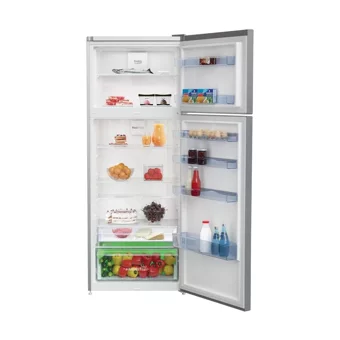 Beko 970465 MI Çift Kapılı Statik F Enerji Sınıfı 406 lt Inox Üstten Donduruculu Solo Kombi Tipi Buzdolabı