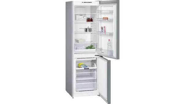 Siemens KG36NNLE0N Çift Kapılı Nofrost E Enerji Sınıfı 305 lt Modern Inox Alttan Donduruculu Solo Kombi Tipi Buzdolabı