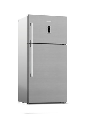 Grundig GRND 6100 I Çift Kapılı Statik F Enerji Sınıfı Inox Üstten Donduruculu Solo Kombi Tipi Buzdolabı