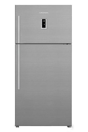 Grundig GRND 6100 I Çift Kapılı Statik F Enerji Sınıfı Inox Üstten Donduruculu Solo Kombi Tipi Buzdolabı