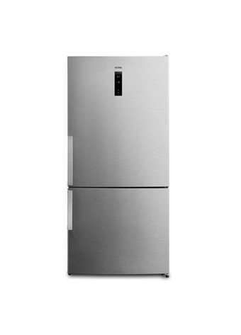 Vestel NFK54002 EX GI PRO Çift Kapılı Nofrost E Enerji Sınıfı 588 lt Modern Gri Alttan Donduruculu Solo Kombi Tipi Buzdolabı